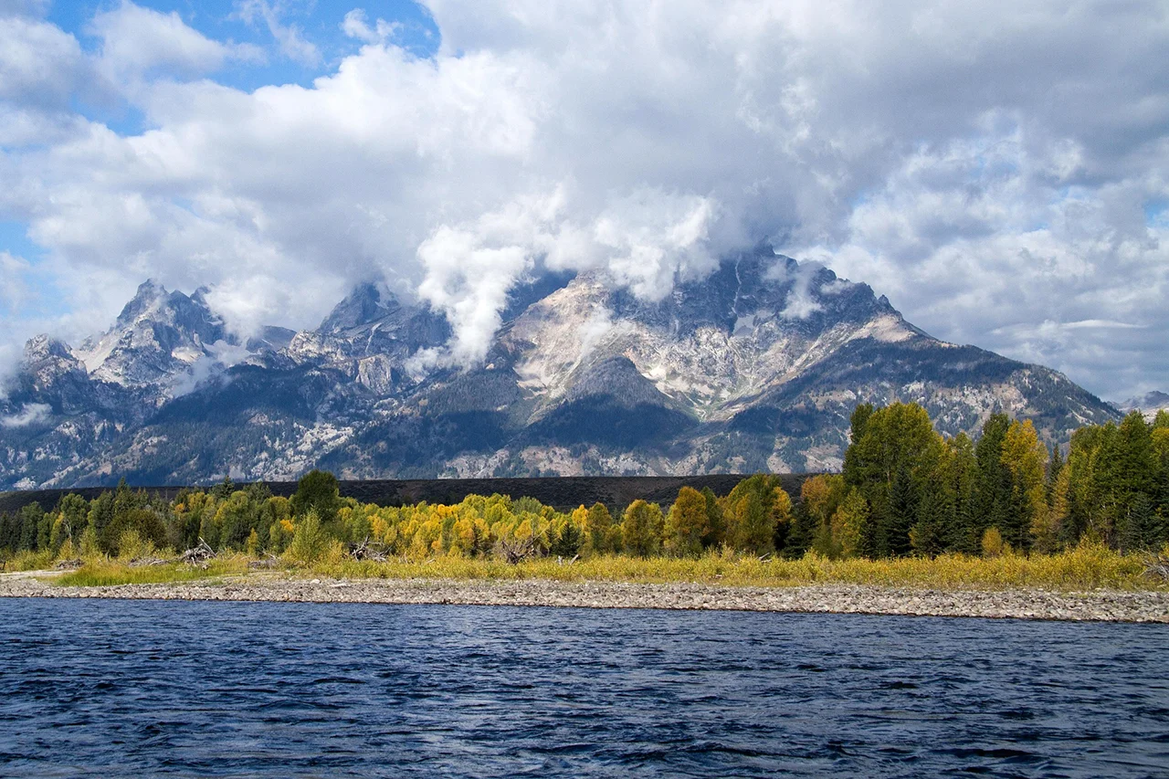 Beautiful grand teton national park