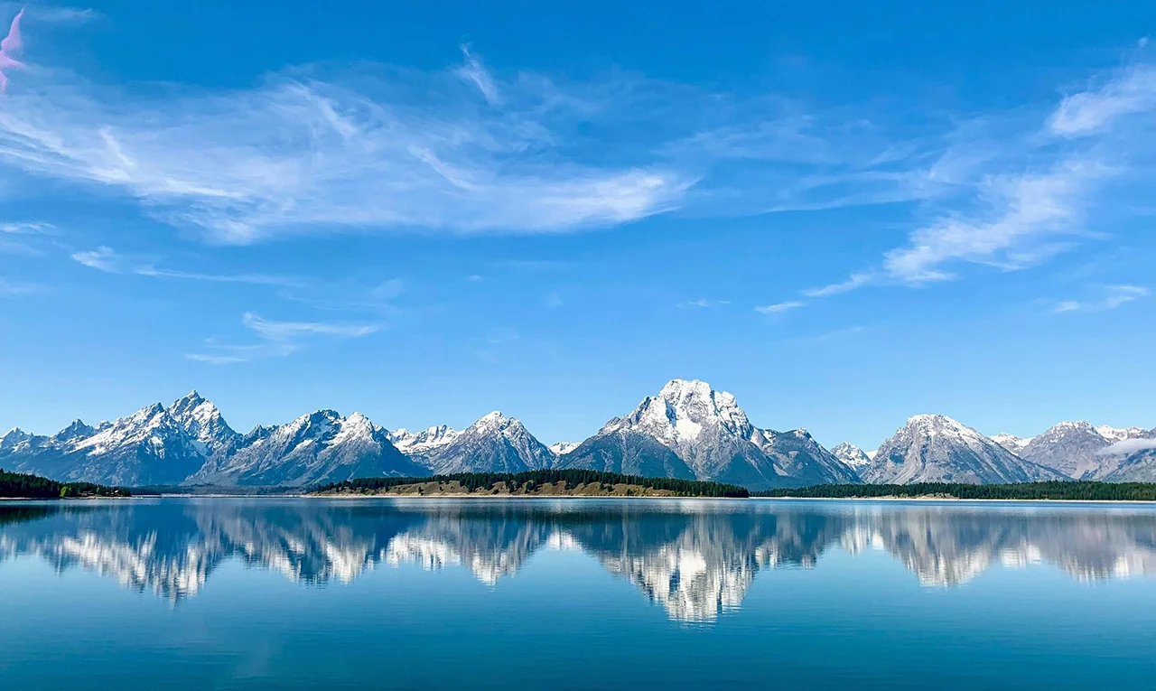 Beautiful grand teton national park