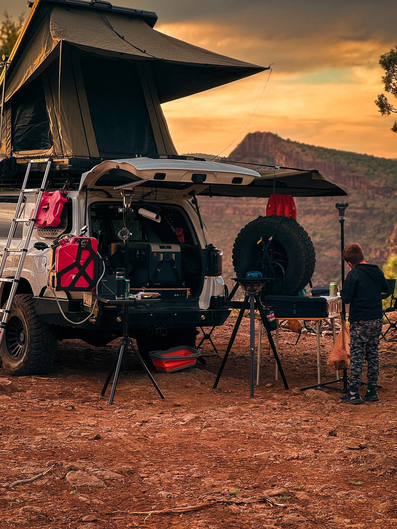 Family camping