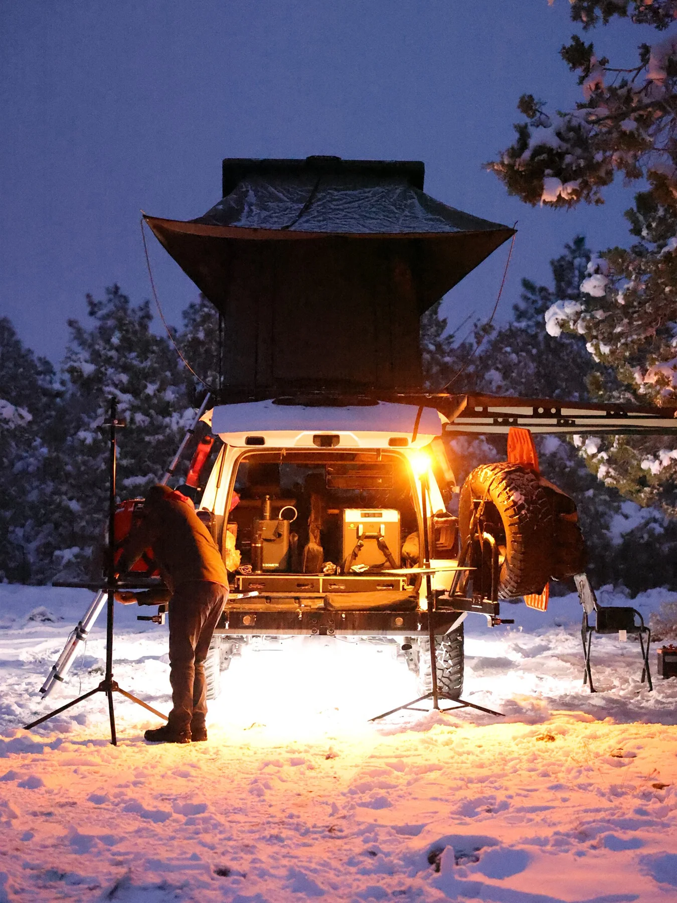 Family camping