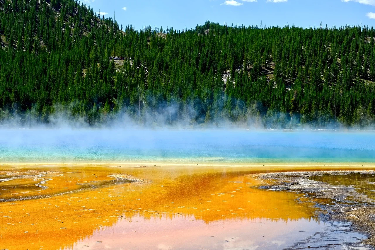 Yellowstone national park lower falls