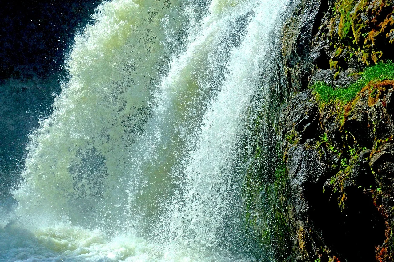 Stunning yellowstone park