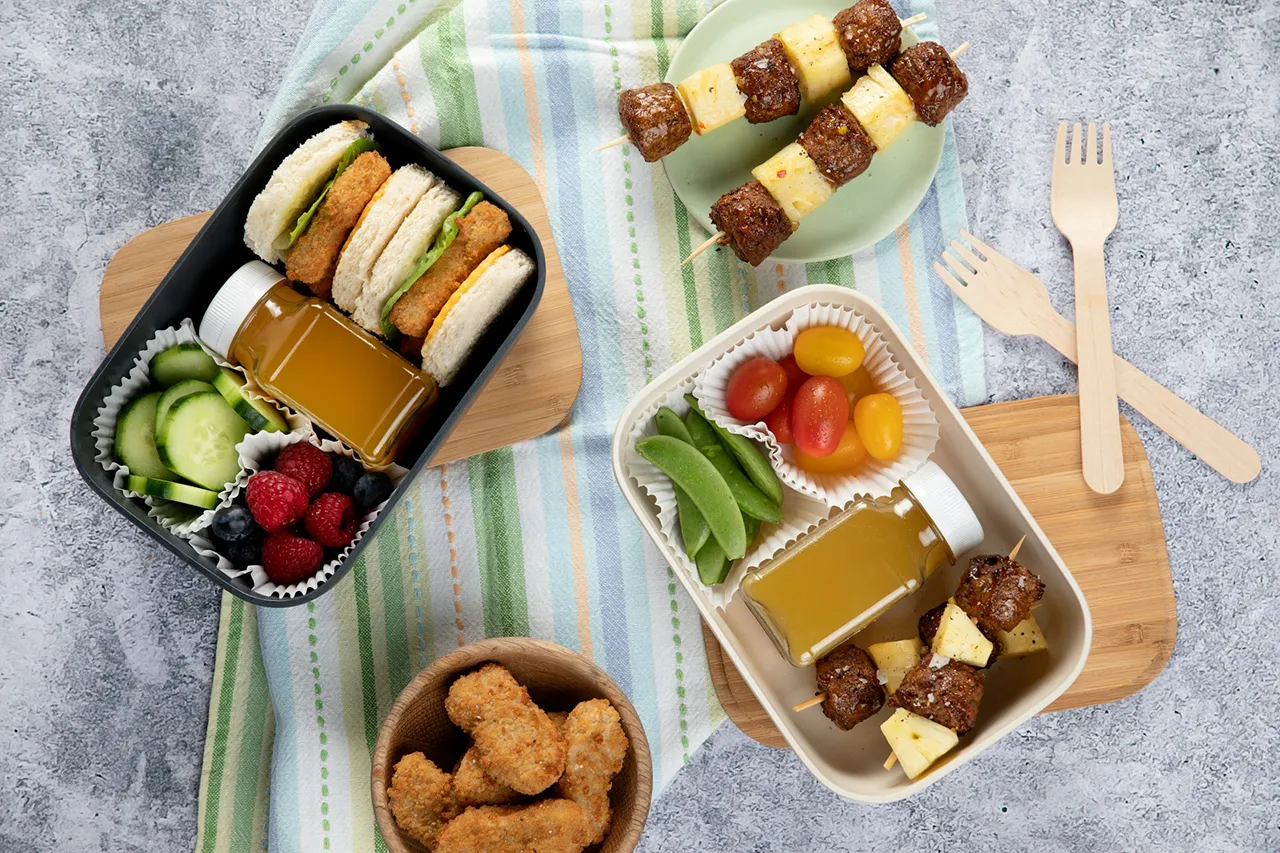 Minced meat paprika sandwich