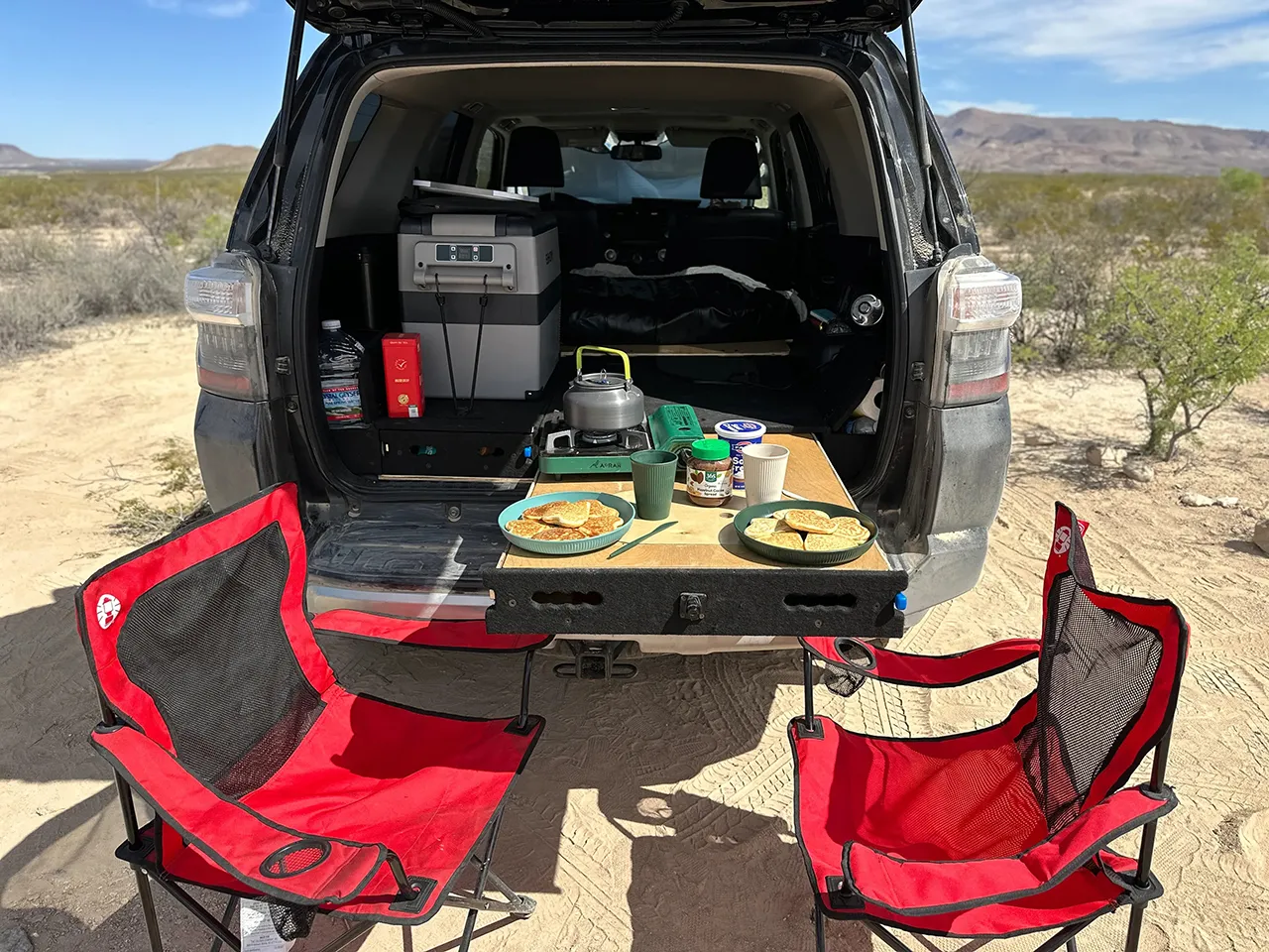 4runner camping system